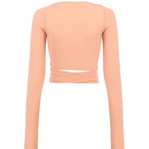 LAINA Rauma szM Superfine Jersey Wrap Top - Picture 5 of 9